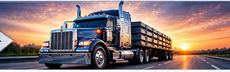 Vanguard truck on the road